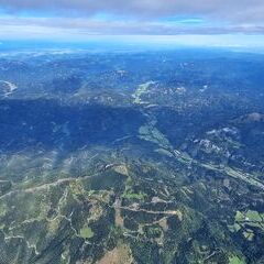Flugwegposition um 10:05:03: Aufgenommen in der Nähe von Gemeinde Schwarzau im Gebirge, Österreich in 3480 Meter
